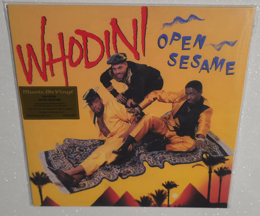 Whodini – Open Sesame (2024 Reissue) (Limited Edition Translucent Yellow Colour Vinyl LP)