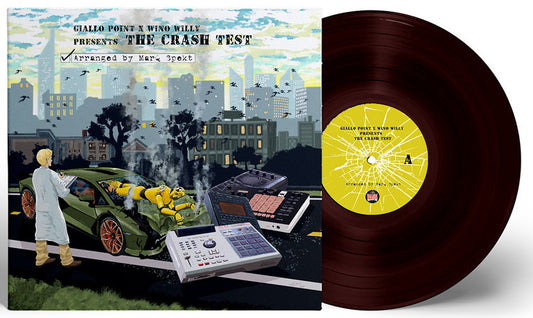 Wino Willy x Giallo Point - The Crash Test (2025) (Vinyl LP)